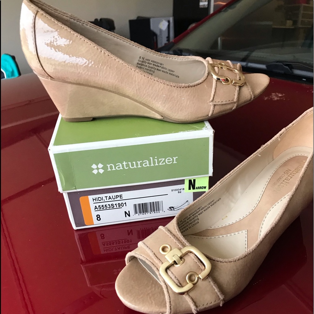 Bone Wedged Heels